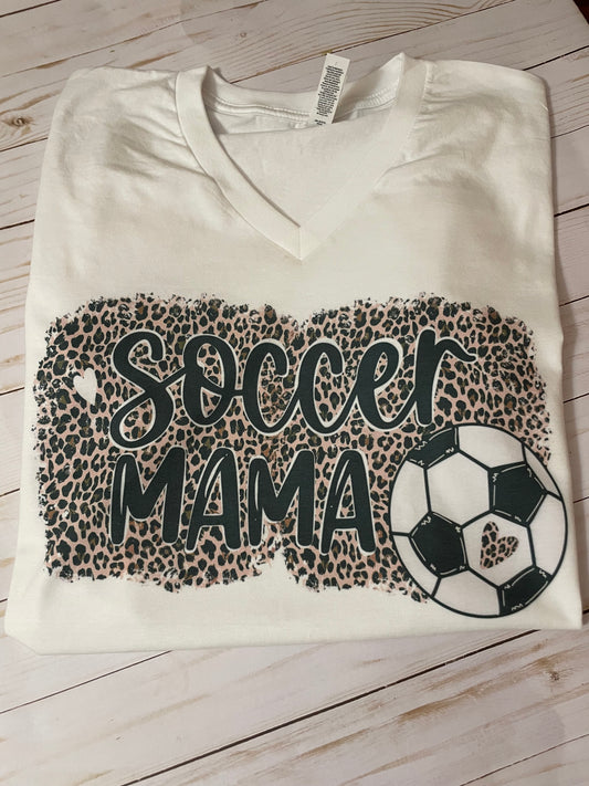 Soccer Mama leopard Shirt